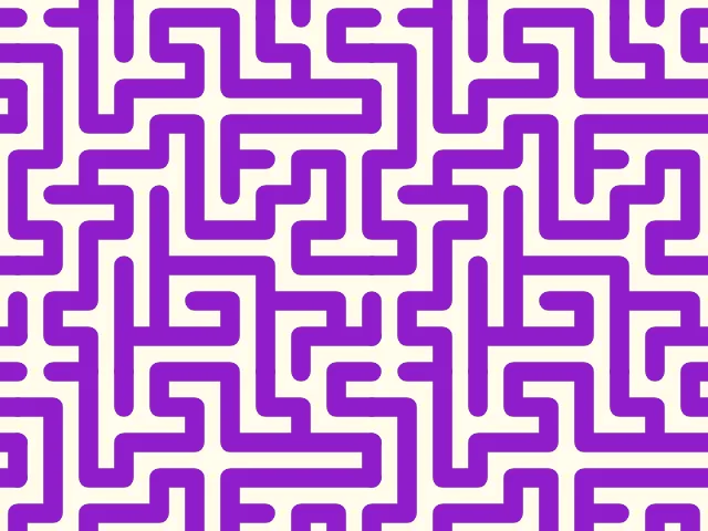 Mazes and meanders